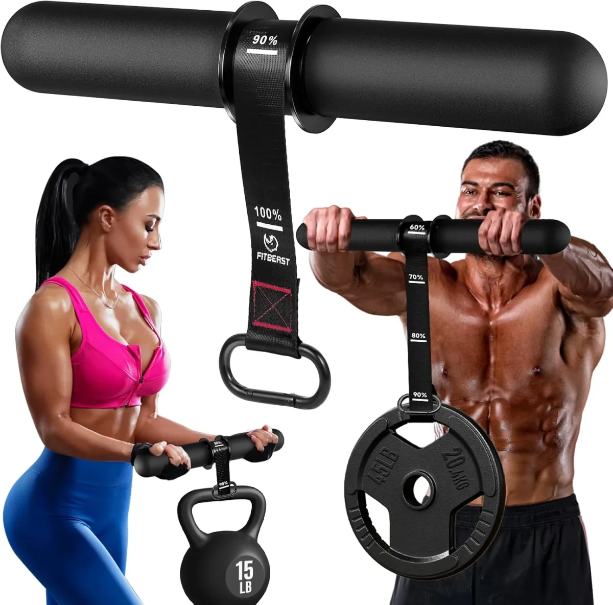 FitBeast 7-in-1 Forearm and Hand Grip Strengthener Workout Kit – Image 2
