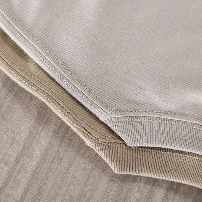 T-Shirt Militaire Blanc Coton Épais – Image 5